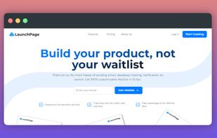 Launchpage screenshot 1