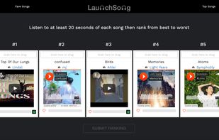 LaunchSong screenshot 1