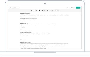 Laverna screenshot 3