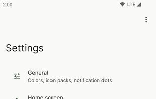 Lawnchair screenshot 2