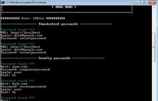 LaZagne screenshot 1