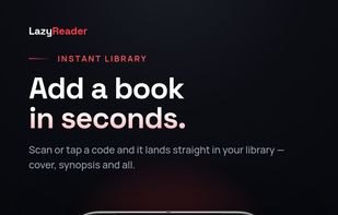 Add Books in seconds
