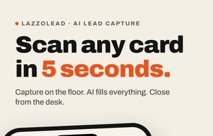 Scan any card in 5 seconds