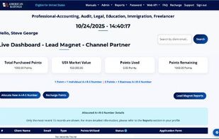 Lead Magnet Portal - A-I-R-S Dashboard