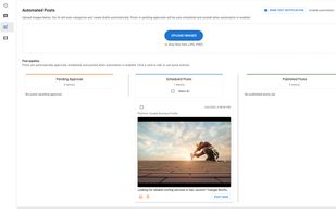AI generates and publishes Google Business Profile posts daily based on your business type, services, and seasonal patterns. No copywriting, no scheduling.