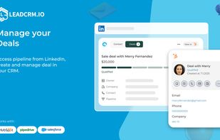 LeadCRM Manage deals
