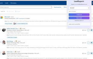 LeadExportr screenshot 1