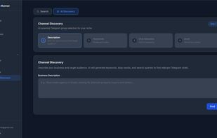 AI Discovery Groups Page