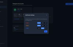 Notifications Settings