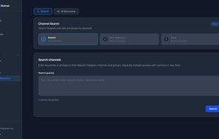 Discovery Groups Page