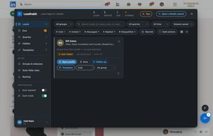 Leadhabit screenshot 1