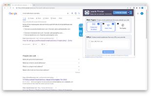 Leads Email Extractor screenshot 1