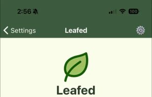 Leafed screenshot 1