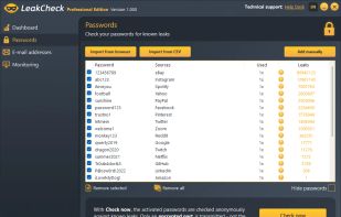 LeakCheck screenshot 1