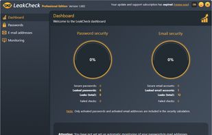 LeakCheck screenshot 1