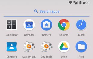 Lean Launcher screenshot 1