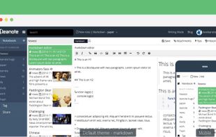 Leanote screenshot 1