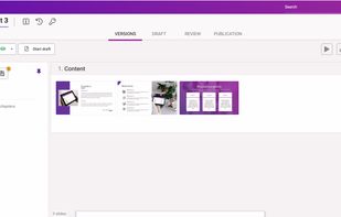 Inside the presentation editor.