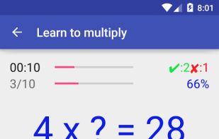 Learn to multiply screenshot 2