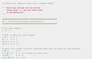Learn X in Y minutes screenshot 2