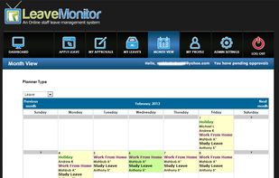 Leave Monitor screenshot 1