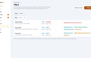 FMLA cases with notice deadlines