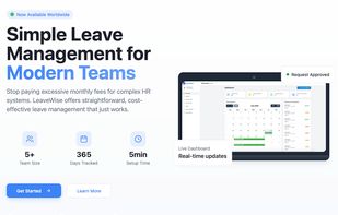 LeaveWise screenshot 1