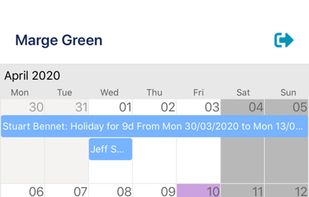 LeaveWizard screenshot 1