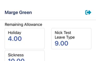 LeaveWizard screenshot 2