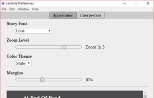 Lectrote screenshot 1
