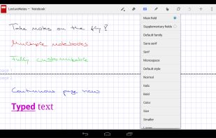 LectureNotes screenshot 2