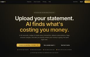 Ledger AI screenshot 1