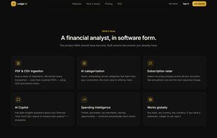 Ledger AI screenshot 2