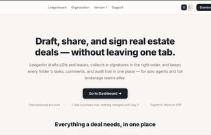LedgerLot screenshot 1