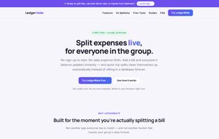 Landing page