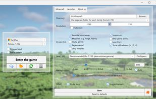 Legacy Launcher (Minecraft) screenshot 1