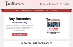 Legal Barcodes screenshot 1