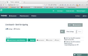 Legalesign screenshot 2