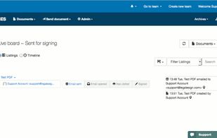 Legalesign screenshot 1