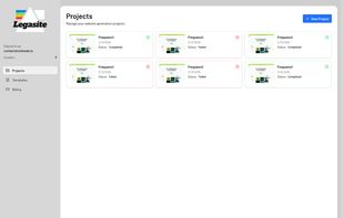 Legasite screenshot 1