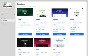 Legasite screenshot 3