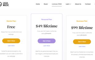 Legis Music screenshot 1