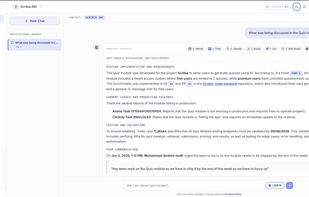 Interactive Dashboard for Lem AI