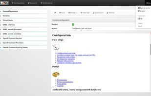 LemonLDAP::NG screenshot 2