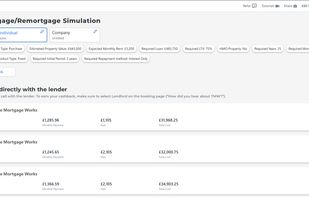 Remortgage simulation & insights