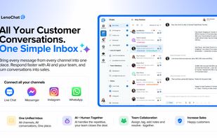An all-in-one chat inbox that helps small teams manage customer conversations and reply faster with AI assistance.