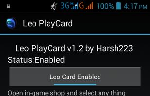 leo playcard screenshot 1