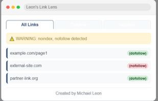 A promo image of the functionality of the chrome extension
