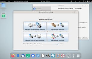 GUI for cloning USB-Sticks (Debian-Live-Copy dlcopy)