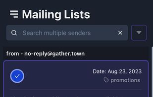 Lessmail screenshot 2